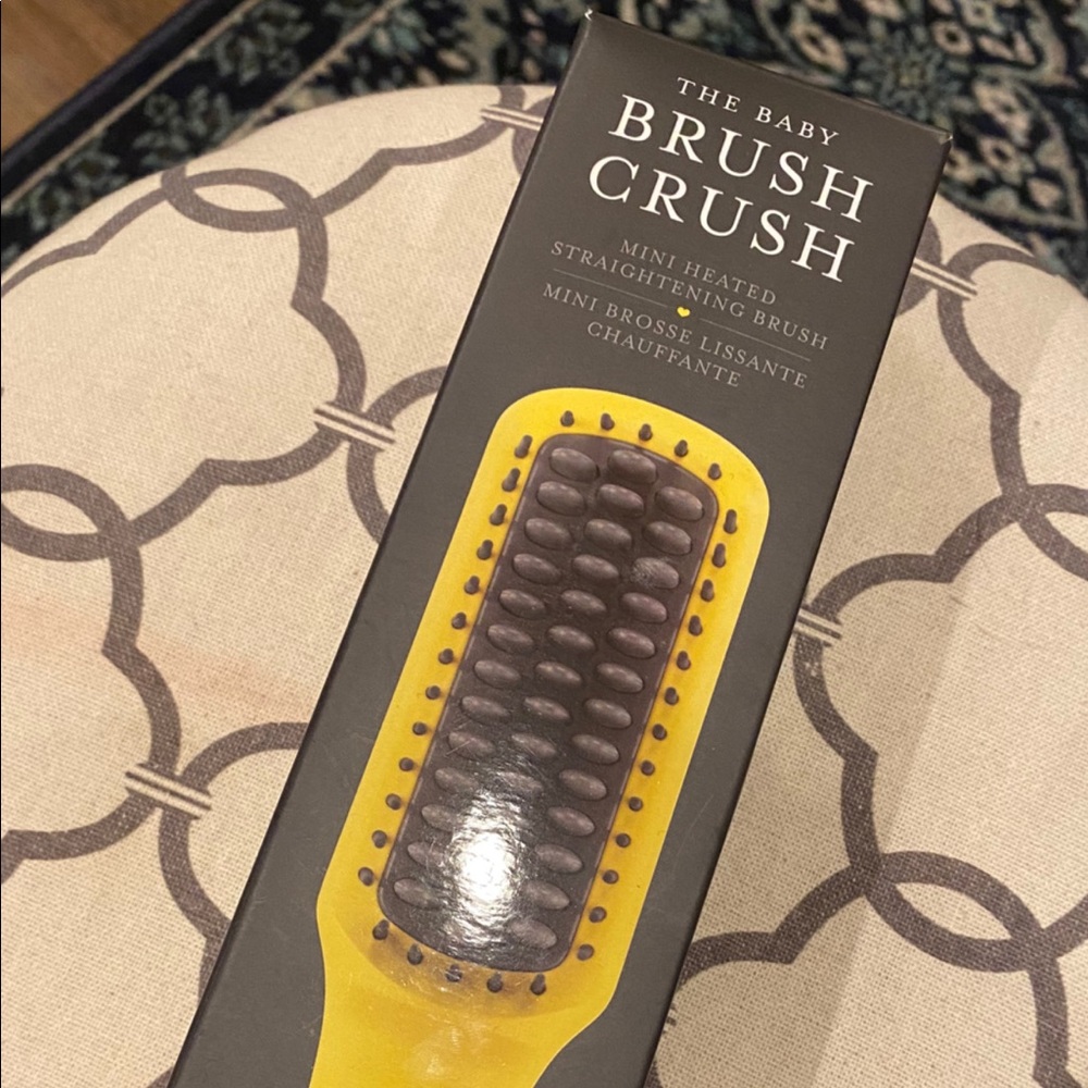 The Dry Bar Brush Crush mini straightening brush